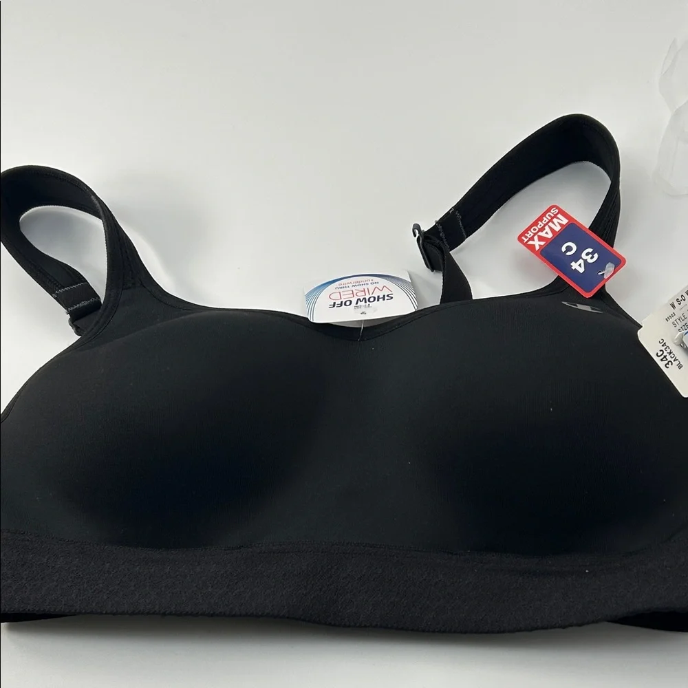 Seamless Black Comfort Bra - Picture 16 of 16
